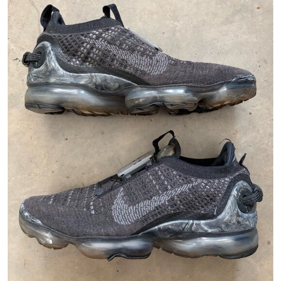 Nike Air VaporMax 2020 Flyknit Sneakers "Black Dark Grey" Size 8 US Men - Picture 2 of 9